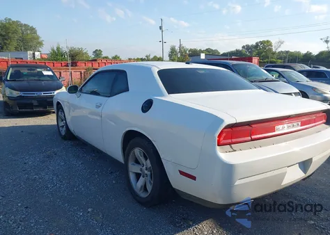 2012 Dodge Challenger Sxt из США, поврежденный, VIN 2C3CDYAG8CH186600